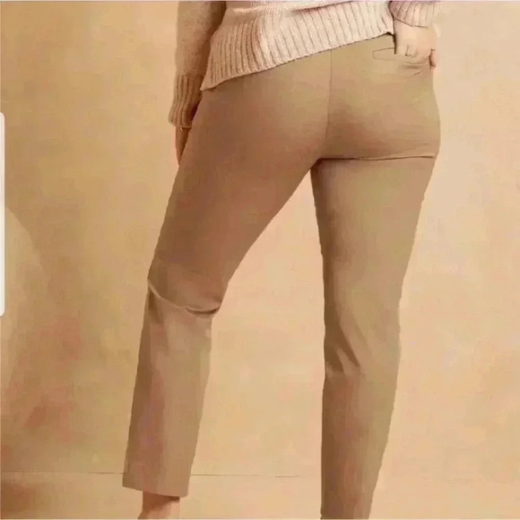 Banana Republic Sloan Comfort Stretch Slim Ankle Pant - Picture 2 of 15